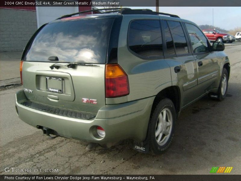 Silver Green Metallic / Medium Pewter 2004 GMC Envoy SLE 4x4