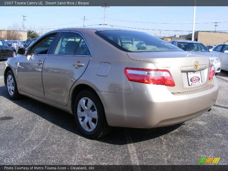 Desert Sand Mica / Bisque 2007 Toyota Camry LE