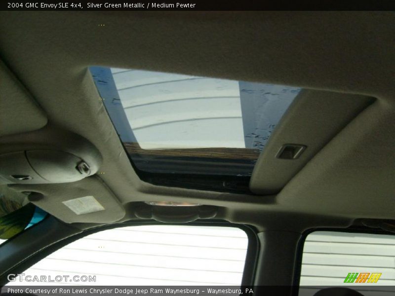 Silver Green Metallic / Medium Pewter 2004 GMC Envoy SLE 4x4
