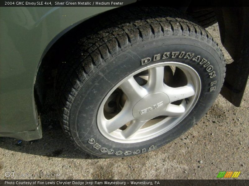 Silver Green Metallic / Medium Pewter 2004 GMC Envoy SLE 4x4