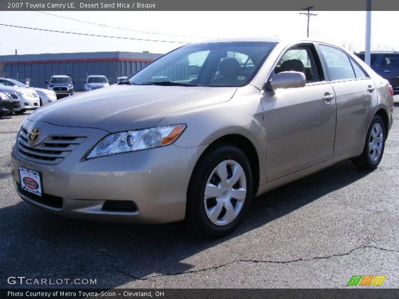 Desert Sand Mica / Bisque 2007 Toyota Camry LE