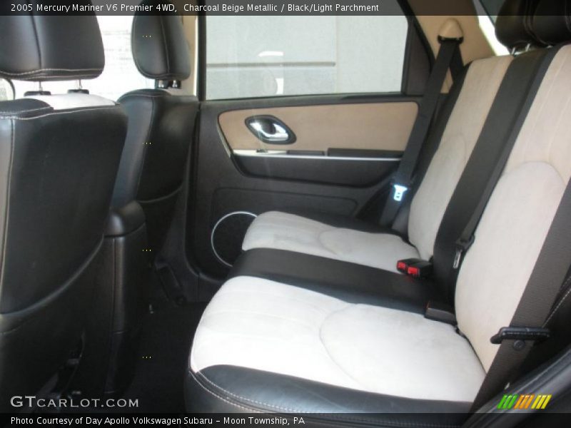 Charcoal Beige Metallic / Black/Light Parchment 2005 Mercury Mariner V6 Premier 4WD