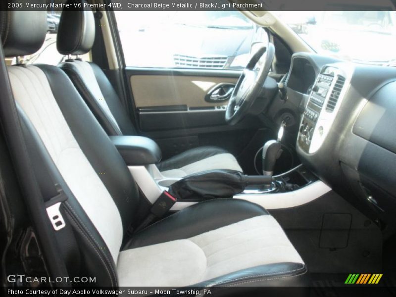 Charcoal Beige Metallic / Black/Light Parchment 2005 Mercury Mariner V6 Premier 4WD