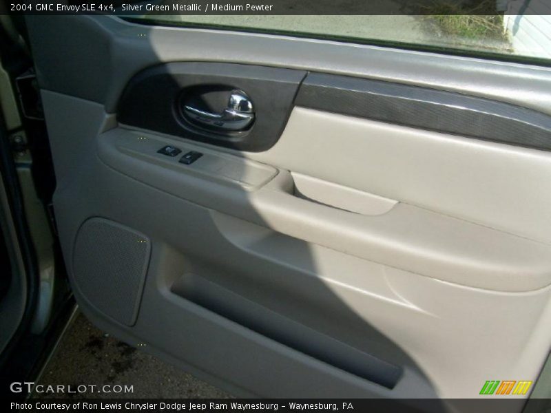 Silver Green Metallic / Medium Pewter 2004 GMC Envoy SLE 4x4