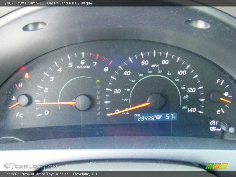 Desert Sand Mica / Bisque 2007 Toyota Camry LE