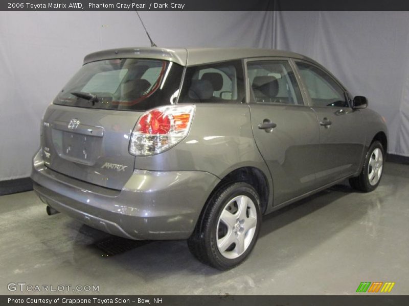 Phantom Gray Pearl / Dark Gray 2006 Toyota Matrix AWD