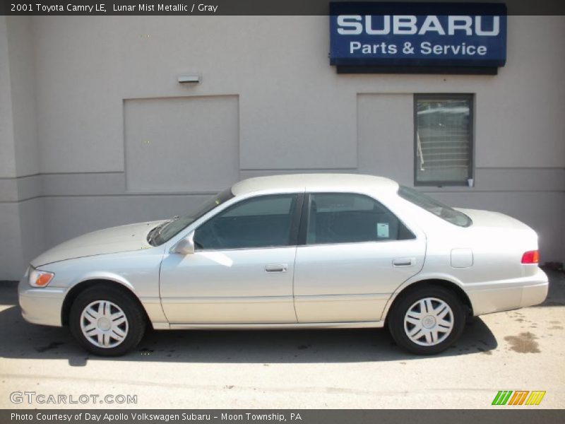 Lunar Mist Metallic / Gray 2001 Toyota Camry LE
