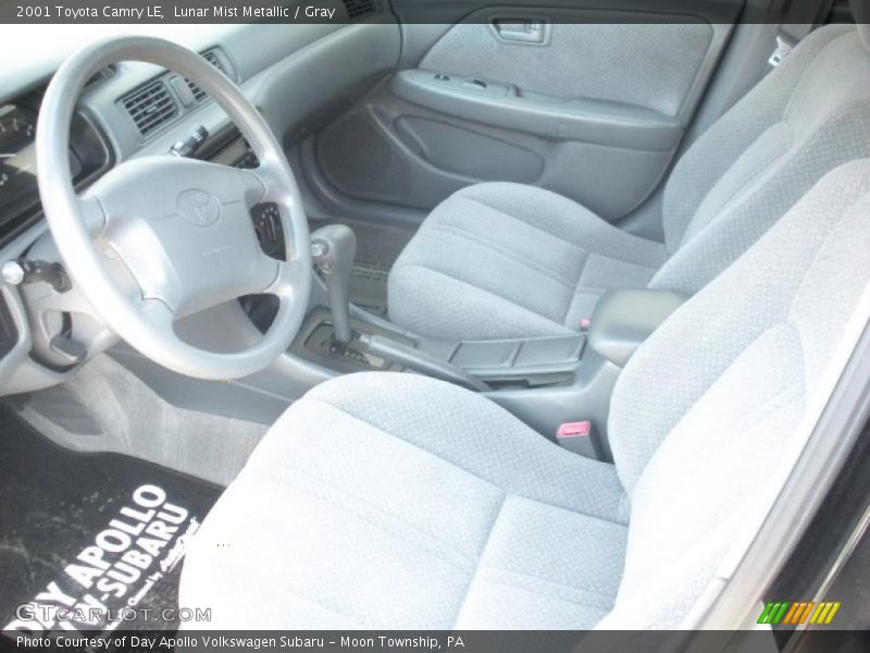 Lunar Mist Metallic / Gray 2001 Toyota Camry LE