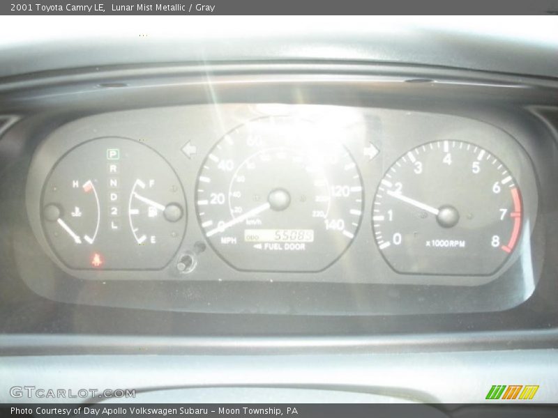 Lunar Mist Metallic / Gray 2001 Toyota Camry LE