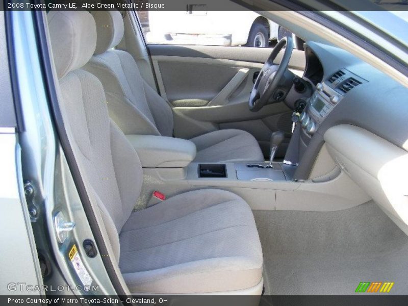 Aloe Green Metallic / Bisque 2008 Toyota Camry LE