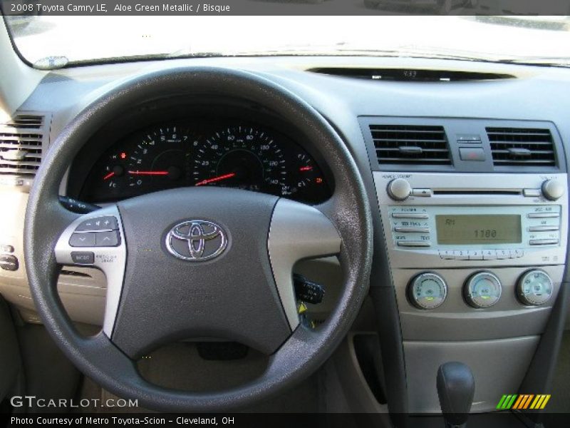 Aloe Green Metallic / Bisque 2008 Toyota Camry LE