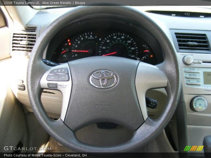 Aloe Green Metallic / Bisque 2008 Toyota Camry LE