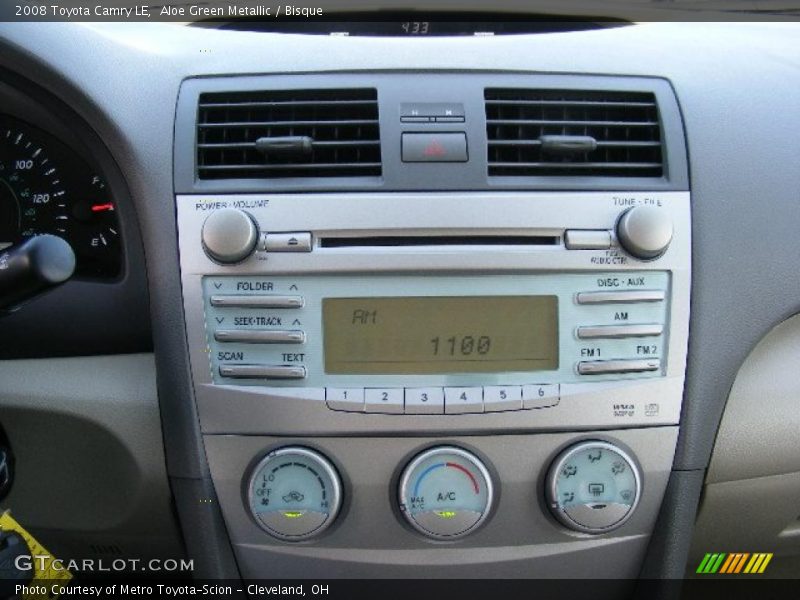 Aloe Green Metallic / Bisque 2008 Toyota Camry LE