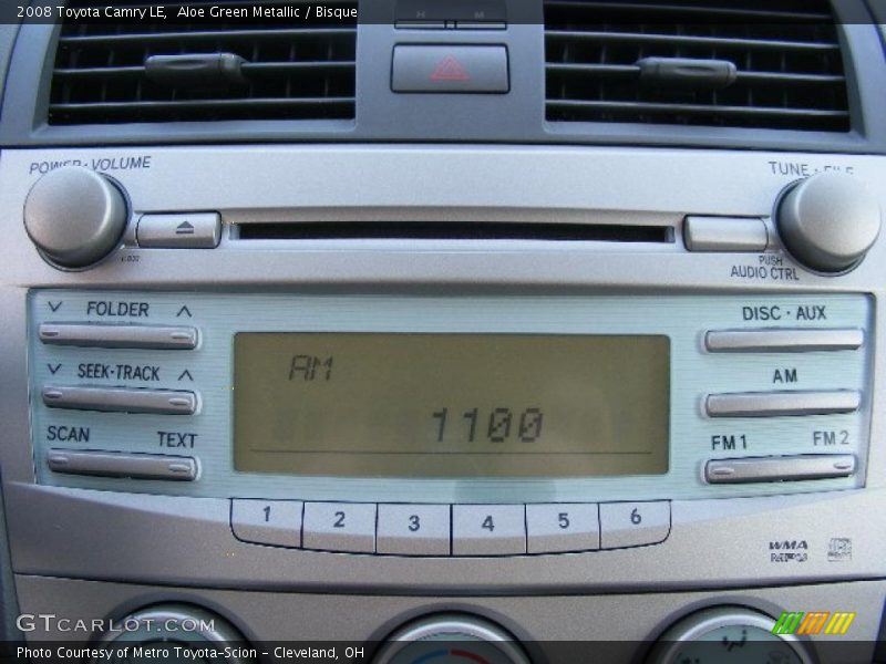 Aloe Green Metallic / Bisque 2008 Toyota Camry LE