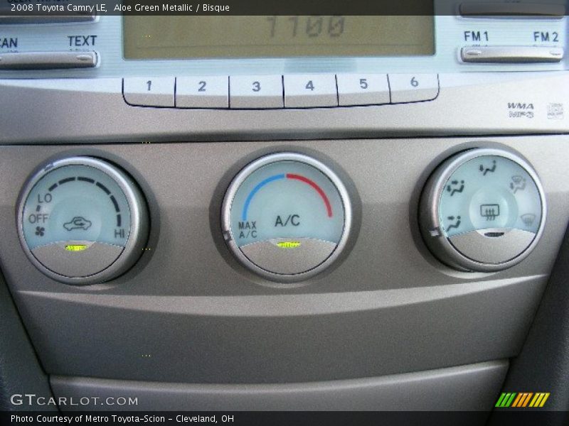 Aloe Green Metallic / Bisque 2008 Toyota Camry LE