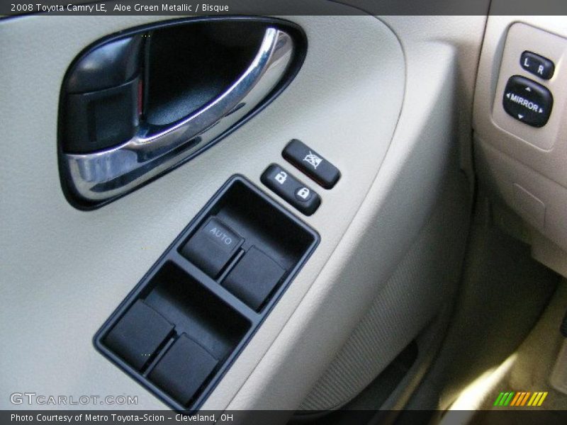 Aloe Green Metallic / Bisque 2008 Toyota Camry LE