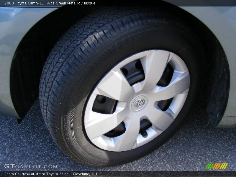 Aloe Green Metallic / Bisque 2008 Toyota Camry LE