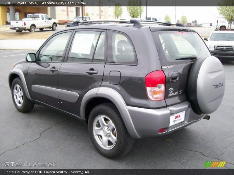 Graphite Gray Pearl / Gray 2003 Toyota RAV4
