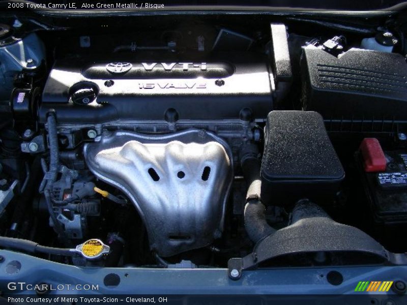 Aloe Green Metallic / Bisque 2008 Toyota Camry LE