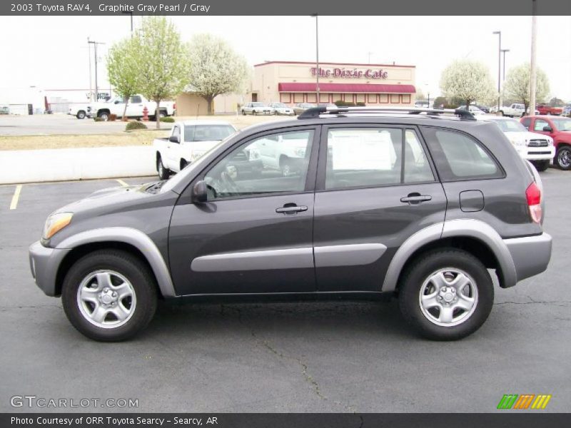 Graphite Gray Pearl / Gray 2003 Toyota RAV4