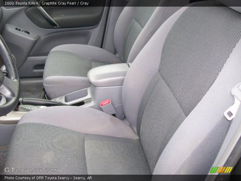 Graphite Gray Pearl / Gray 2003 Toyota RAV4