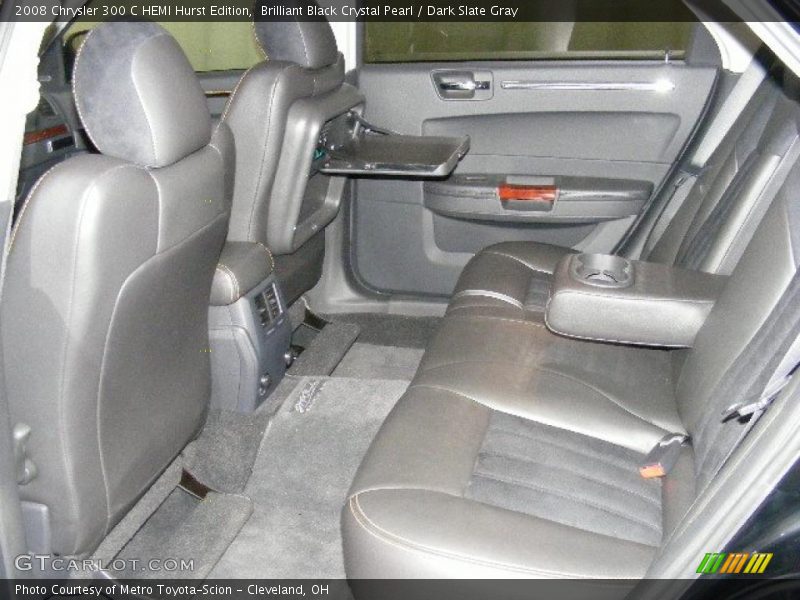 Brilliant Black Crystal Pearl / Dark Slate Gray 2008 Chrysler 300 C HEMI Hurst Edition