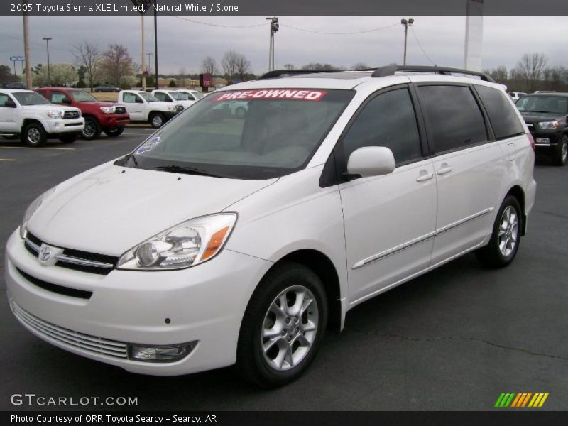 Natural White / Stone 2005 Toyota Sienna XLE Limited