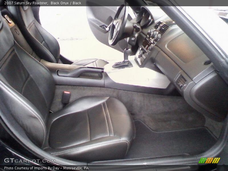 Black Onyx / Black 2007 Saturn Sky Roadster