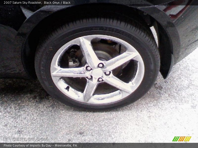 Black Onyx / Black 2007 Saturn Sky Roadster