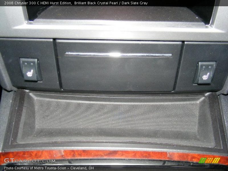 Brilliant Black Crystal Pearl / Dark Slate Gray 2008 Chrysler 300 C HEMI Hurst Edition
