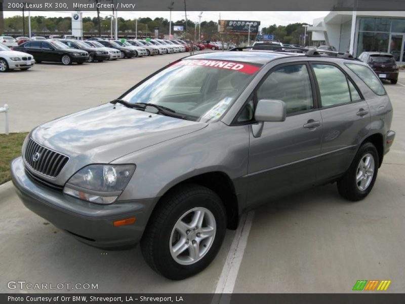 Mineral Green / Ivory 2000 Lexus RX 300