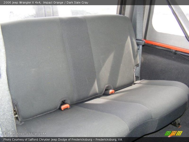 Impact Orange / Dark Slate Gray 2006 Jeep Wrangler X 4x4