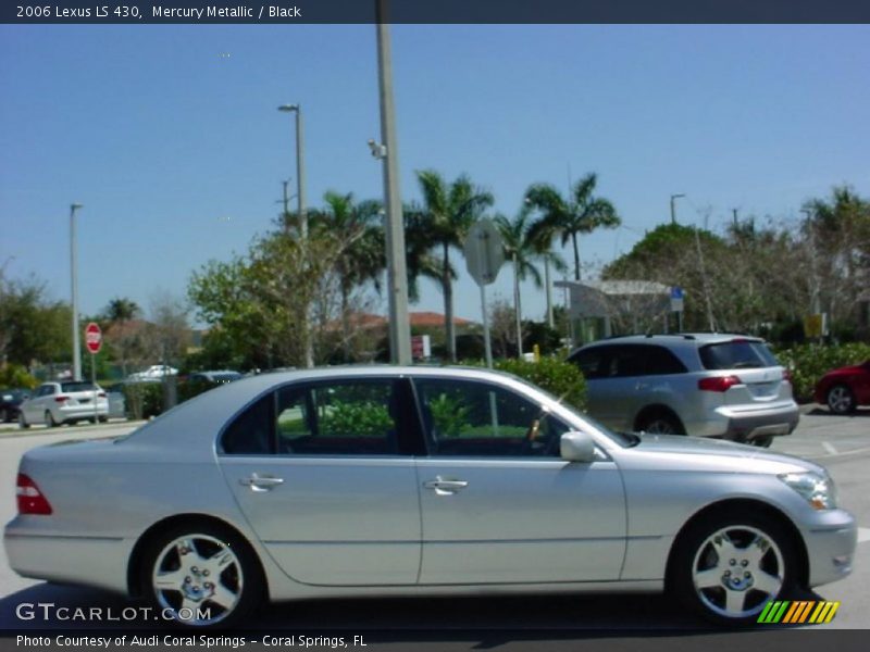 Mercury Metallic / Black 2006 Lexus LS 430