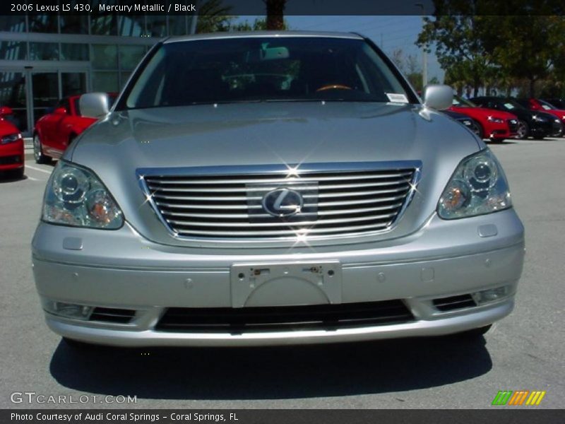 Mercury Metallic / Black 2006 Lexus LS 430
