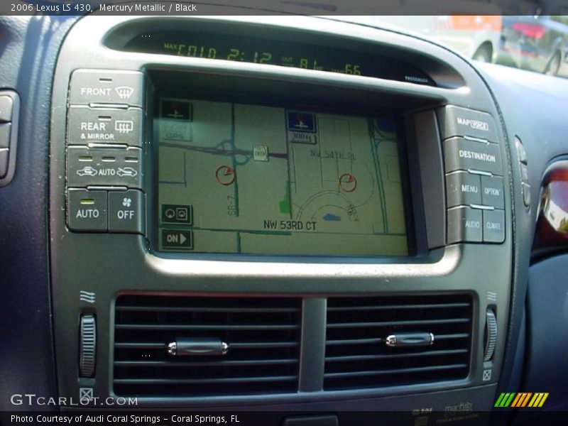 Mercury Metallic / Black 2006 Lexus LS 430