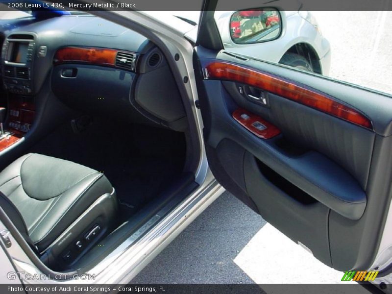Mercury Metallic / Black 2006 Lexus LS 430
