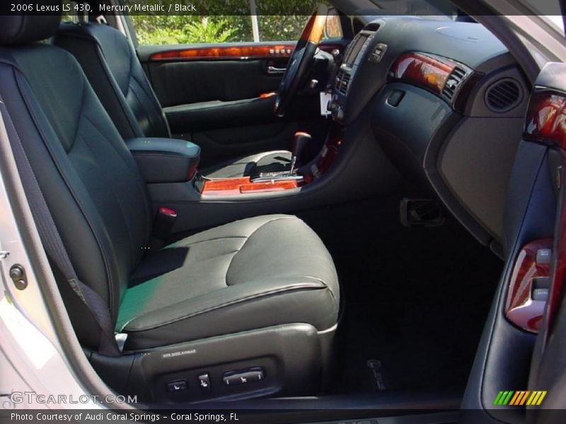Mercury Metallic / Black 2006 Lexus LS 430