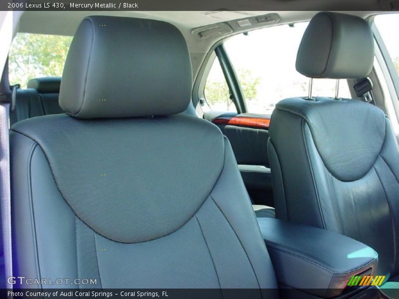 Mercury Metallic / Black 2006 Lexus LS 430
