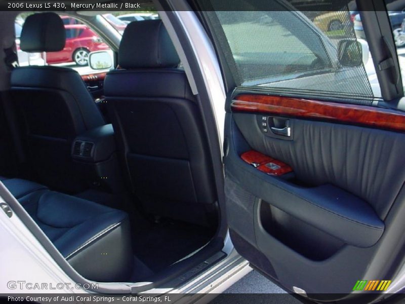 Mercury Metallic / Black 2006 Lexus LS 430