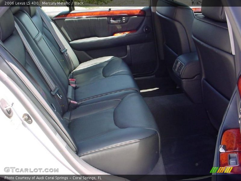Mercury Metallic / Black 2006 Lexus LS 430