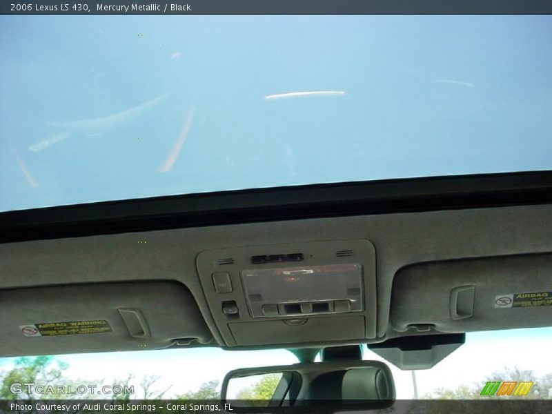 Mercury Metallic / Black 2006 Lexus LS 430