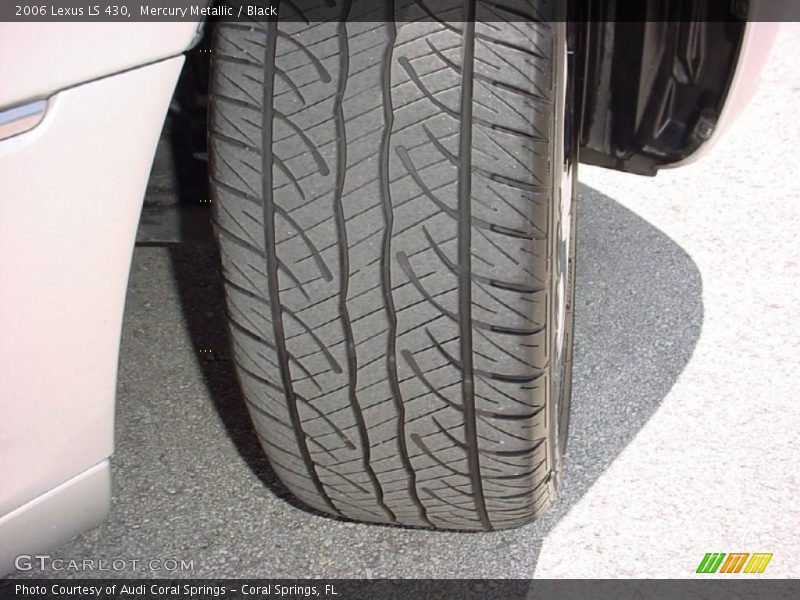 Mercury Metallic / Black 2006 Lexus LS 430