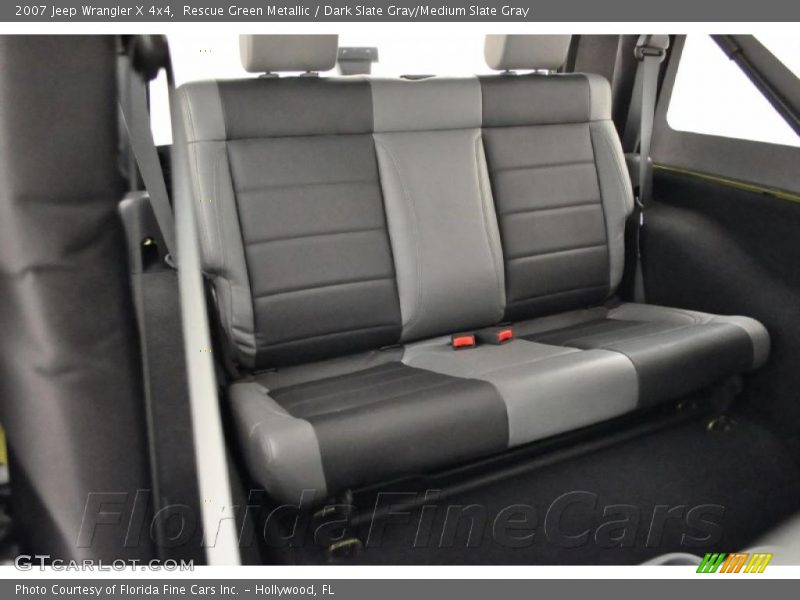 Rescue Green Metallic / Dark Slate Gray/Medium Slate Gray 2007 Jeep Wrangler X 4x4