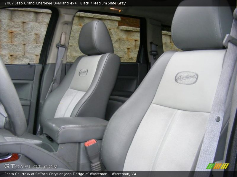 Black / Medium Slate Gray 2007 Jeep Grand Cherokee Overland 4x4