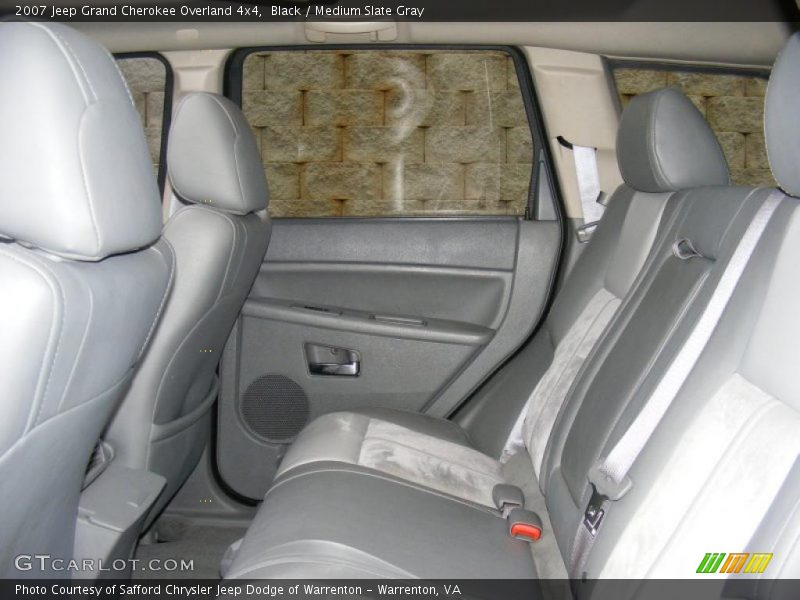 Black / Medium Slate Gray 2007 Jeep Grand Cherokee Overland 4x4