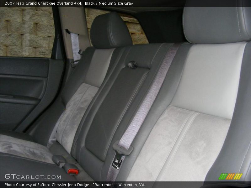 Black / Medium Slate Gray 2007 Jeep Grand Cherokee Overland 4x4