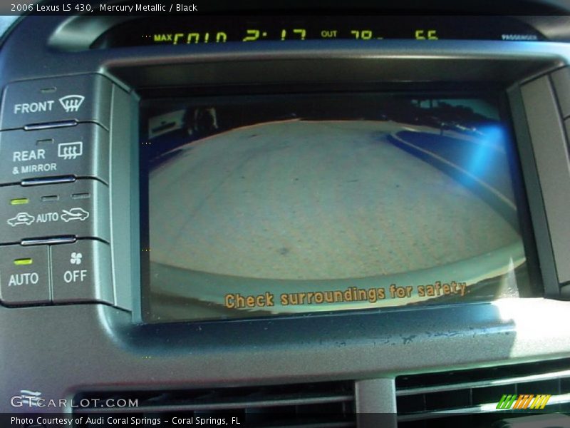 Mercury Metallic / Black 2006 Lexus LS 430