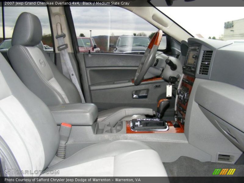 Black / Medium Slate Gray 2007 Jeep Grand Cherokee Overland 4x4