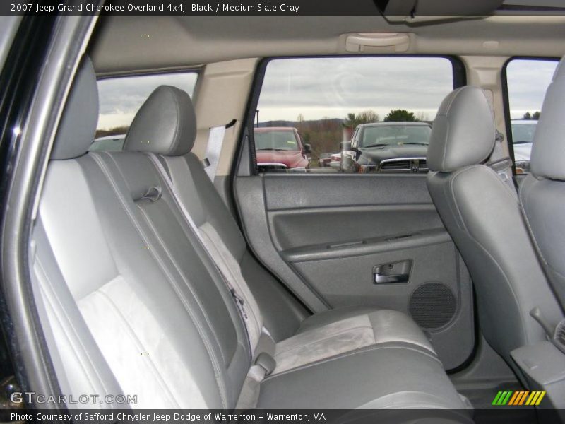 Black / Medium Slate Gray 2007 Jeep Grand Cherokee Overland 4x4