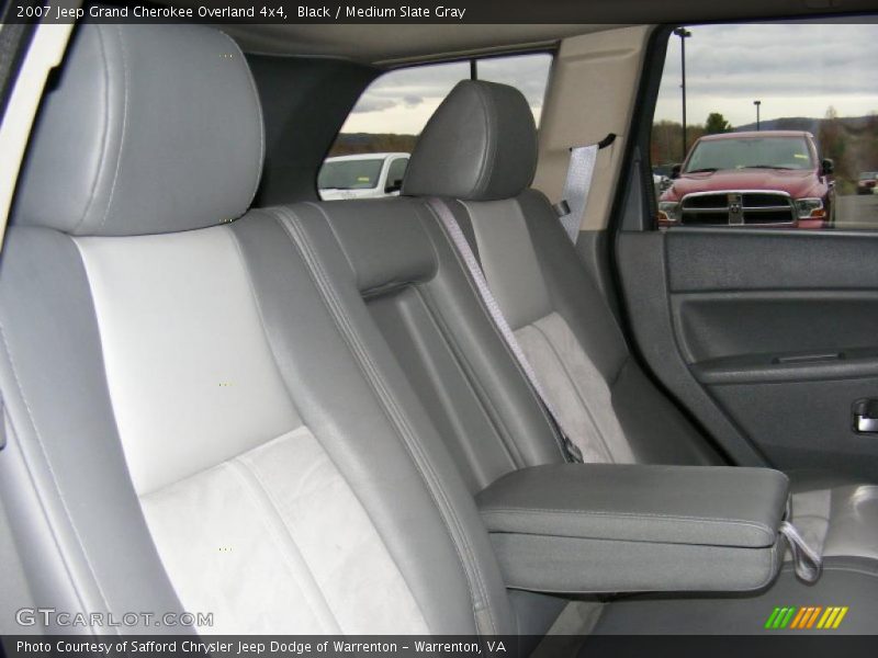 Black / Medium Slate Gray 2007 Jeep Grand Cherokee Overland 4x4